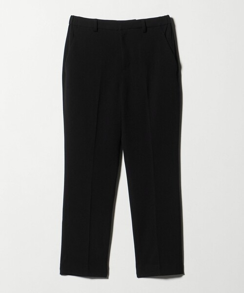 A DAY IN THE LIFE UNITED ARROWS(アデイインザライフユナイテッドアローズ)の「カルゼ テーパードパンツ ‐ウォッシャブル・ セットアップ対応‐<A DAY IN THE LIFE>(その他パンツ・レディース・ブラック・36/38/40)」の1枚目の写真