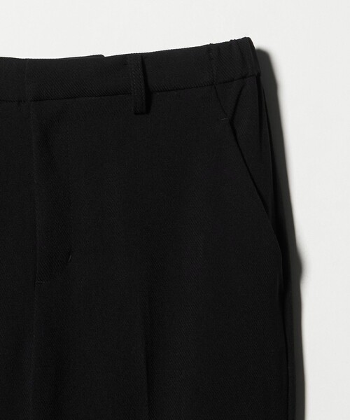 A DAY IN THE LIFE UNITED ARROWS(アデイインザライフユナイテッドアローズ)の「カルゼ テーパードパンツ ‐ウォッシャブル・ セットアップ対応‐<A DAY IN THE LIFE>(その他パンツ・レディース・ブラック・36/38/40)」の3枚目の写真