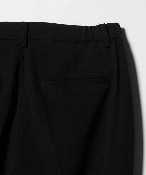 A DAY IN THE LIFE UNITED ARROWS(アデイインザライフユナイテッドアローズ)の「カルゼ テーパードパンツ ‐ウォッシャブル・ セットアップ対応‐<A DAY IN THE LIFE>(その他パンツ・レディース・ブラック・36/38/40)」の5枚目の写真