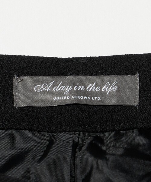 A DAY IN THE LIFE UNITED ARROWS(アデイインザライフユナイテッドアローズ)の「カルゼ テーパードパンツ ‐ウォッシャブル・ セットアップ対応‐<A DAY IN THE LIFE>(その他パンツ・レディース・ブラック・36/38/40)」の9枚目の写真