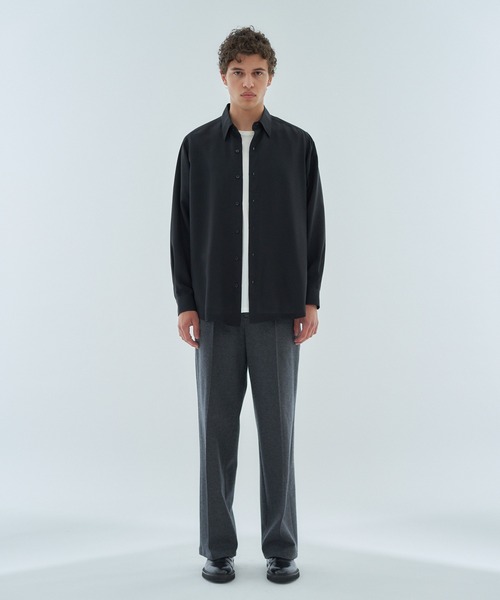 ESTNATION(エストネーション)の「ESSENCEOFLUXURY / シルクシャツ<ESSENCEOFLUXURY×KIRINTAYLORS>(シャツ/ブラウス・メンズ・ブラック・LARGE/MEDIUM)」の4枚目の写真