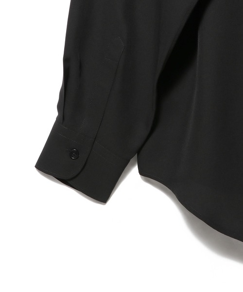 ESTNATION(エストネーション)の「ESSENCEOFLUXURY / シルクシャツ<ESSENCEOFLUXURY×KIRINTAYLORS>(シャツ/ブラウス・メンズ・ブラック・LARGE/MEDIUM)」の8枚目の写真