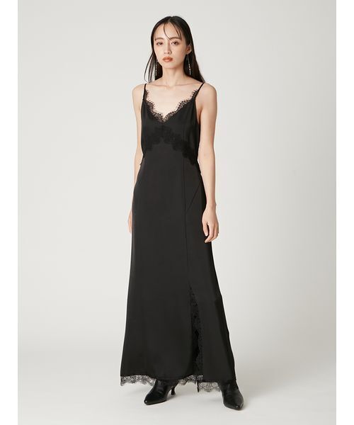 レーストリムキャミワンピース（ワンピース）｜FRAY I.D（フレイ