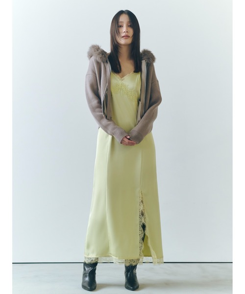 レーストリムキャミワンピース（ワンピース）｜FRAY I.D（フレイ