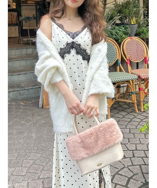 セール】レーストリムキャミワンピース（ワンピース）｜FRAY I.D