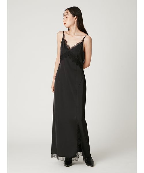 セール】レーストリムキャミワンピース（ワンピース）｜FRAY I.D