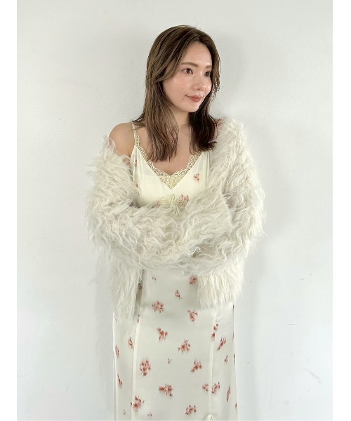 セール】レーストリムキャミワンピース（ワンピース）｜FRAY I.D