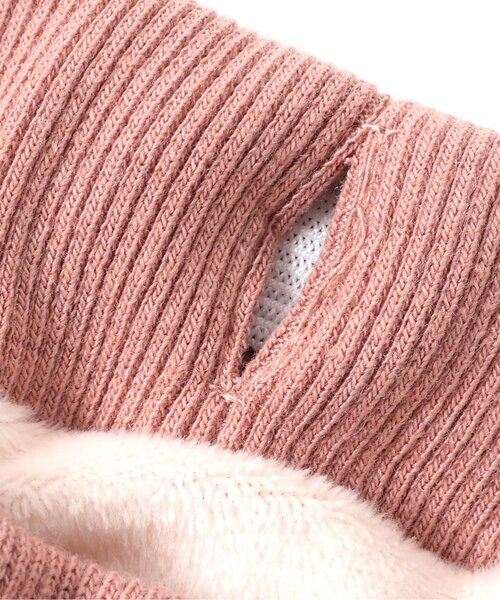 Seraph（セラフ）の「【ジュニア対応】あったか２重レギンス（レギンス/スパッツ・キッズ・ミント/アイボリー/ブラック/ピンク・130/110/120/140/100/90/80）」の12枚目の写真