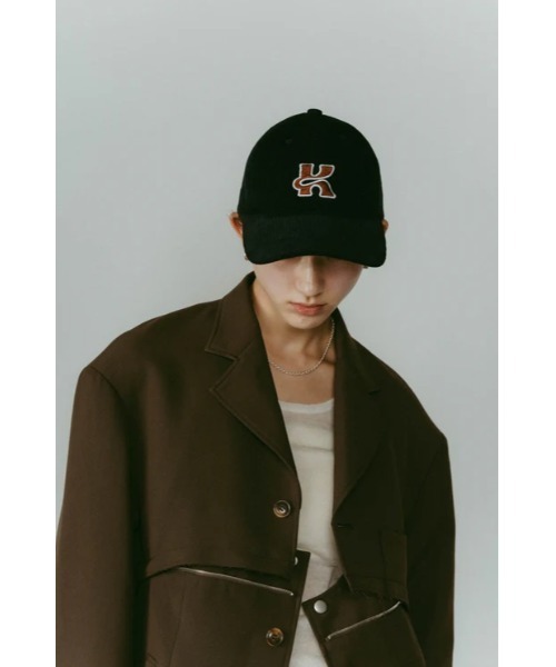Knuth Marf(クヌースマーフ)の「Knuth Marf corduroy cap(キャップ・レディース・ブラウン/ネイビー・FREE)」の1枚目の写真