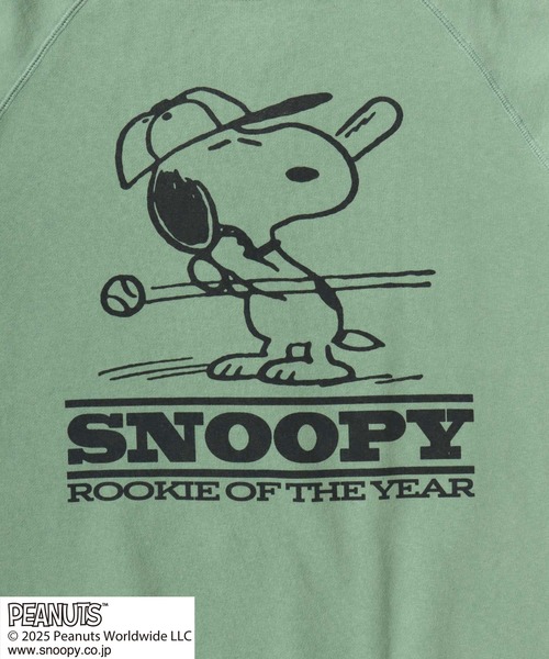 PEANUTS(ピーナッツ)の「PEANUTS SNOOPY(ピーナッツ スヌーピー)キャラクター プリント スウェットトレーナー メンズ レディース ユニセックス(スウェット・メンズ・グリーン/レッド/ブラック/ブラウン・L/XL/M)」の17枚目の写真