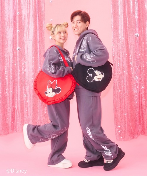 ミッキーマウス＆ミニーマウス / ハートバッグ（ハンドバッグ