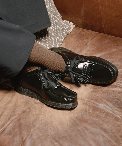 Clarks クラークス　モカシン　デッキシューズ Clarks（クラークス） デッキシューズ モカシン W WALLABEE 26182744