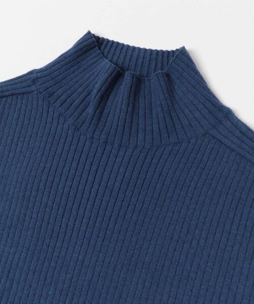 FORK&SPOON(フォークアンドスプーン)の「FORK&SPOON ワイドリブハイネックニット(ニット/セーター・レディース・ブラック/グレー系その他/ブルー/オフホワイト・1)」の9枚目の写真