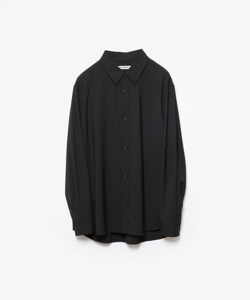 ATTACHMENT（アタッチメント）の「WO/TA ストレッチトロ L/S SHIRT / WO/TA STRETCH TRO L/S SHIRT（シャツ/ブラウス・メンズ・ダークグレー/ブラック/グレー・3/2/1）」の2枚目の写真