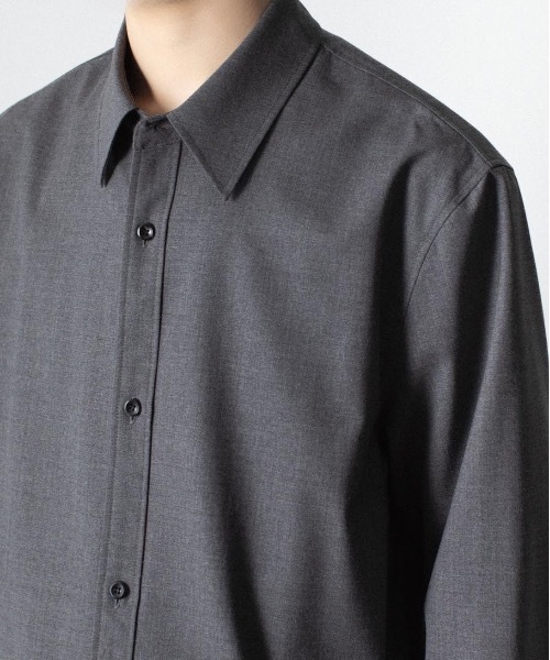 ATTACHMENT(アタッチメント)の「WO/TA ストレッチトロ L/S SHIRT / WO/TA STRETCH TRO L/S SHIRT(シャツ/ブラウス・メンズ・ダークグレー/ブラック/グレー・3/2/1)」の18枚目の写真