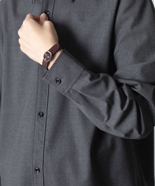 ATTACHMENT(アタッチメント)の「WO/TA ストレッチトロ L/S SHIRT / WO/TA STRETCH TRO L/S SHIRT(シャツ/ブラウス・メンズ・ダークグレー/ブラック/グレー・3/2/1)」の19枚目の写真