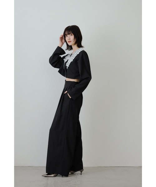 niana（ニアナ）の「ビッグカラーセットアップ 2点セット ジャケット