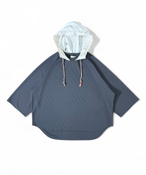 masterkey（マスターキー）の「mpa3997-MONSTER-HOODIE カットソー パーカー(MK26S-C-19)（パーカー・メンズ・グレー/ブラック/サンドグレー・2/1）」の3枚目の写真