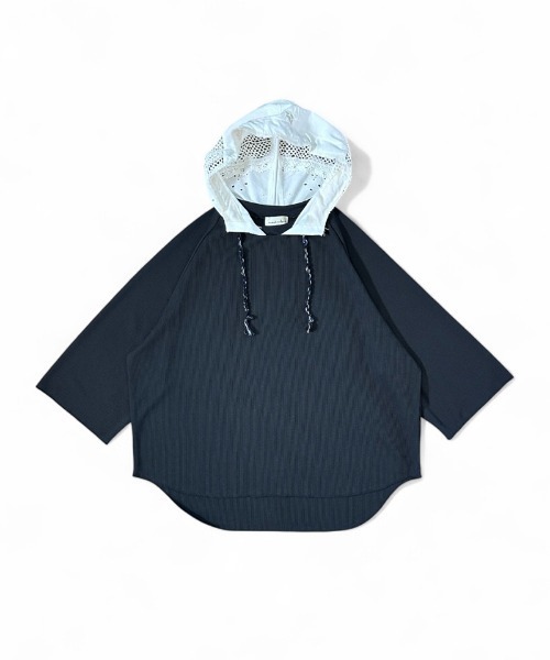 masterkey（マスターキー）の「mpa3997-MONSTER-HOODIE カットソー パーカー(MK26S-C-19)（パーカー・メンズ・グレー/ブラック/サンドグレー・2/1）」の2枚目の写真