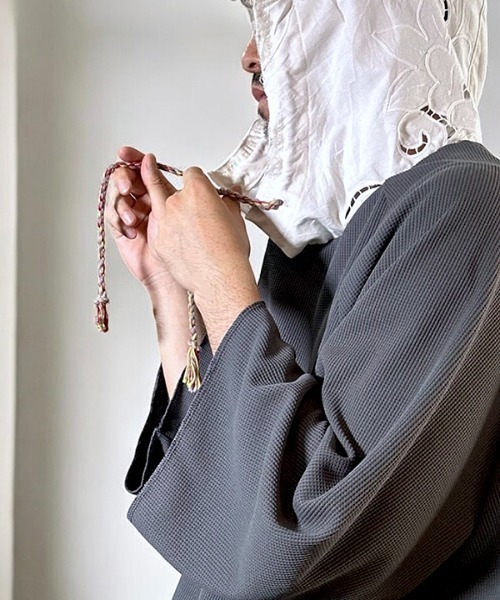 masterkey（マスターキー）の「mpa3997-MONSTER-HOODIE カットソー パーカー(MK26S-C-19)（パーカー・メンズ・グレー/ブラック/サンドグレー・2/1）」の7枚目の写真