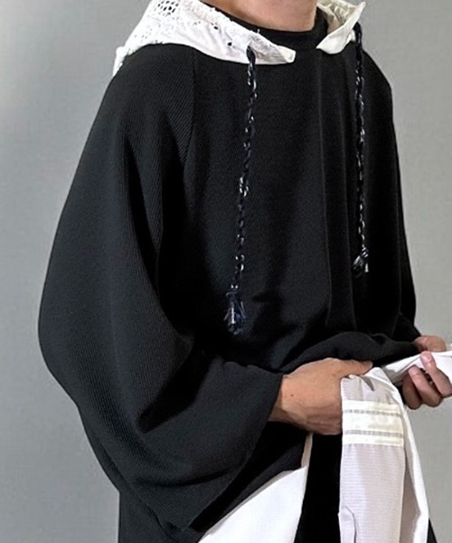 masterkey（マスターキー）の「mpa3997-MONSTER-HOODIE カットソー パーカー(MK26S-C-19)（パーカー・メンズ・グレー/ブラック/サンドグレー・2/1）」の12枚目の写真