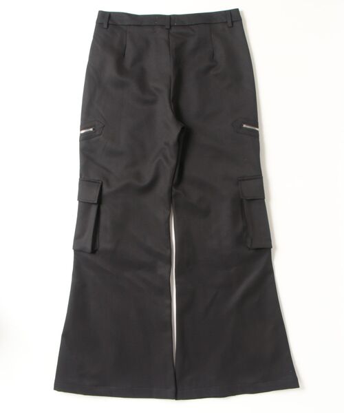 BLANK HOTEL（ブランクホテル）の「Side Zip Flare Cargo Pants / サイドジップフレアカーゴパンツ（カーゴパンツ・メンズ・ブラック・S/M/L）」の9枚目の写真