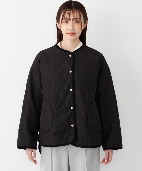 SHIPS リバーシブル　キルティング　ファー　コート　今期商品 SHIPS Colors:リバーシブル キルティング コート◇（その他アウター