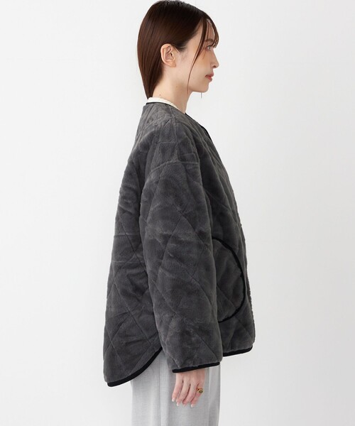 SHIPS Colors:リバーシブル キルティング コート（その他アウター