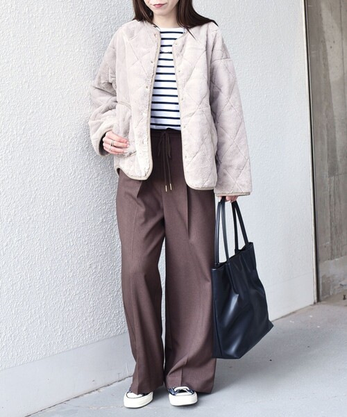 SHIPS Colors:リバーシブル キルティング コート◇（その他アウター