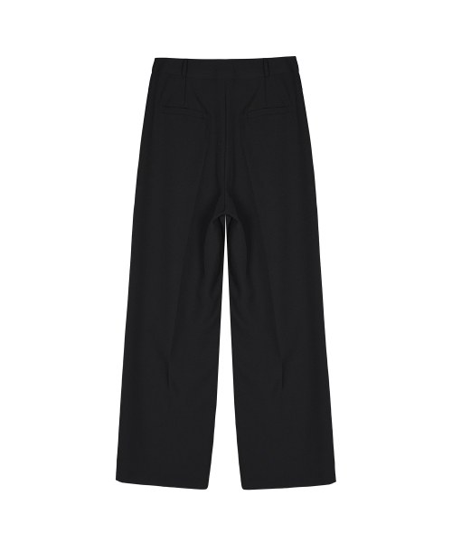 NICK&NICOLE(ニックアンドニコール)の「MINIMAL LONG PINTUCK SLACKS_BLACK(スラックス・レディース・その他・MEDIUM/LARGE/SMALL)」の7枚目の写真