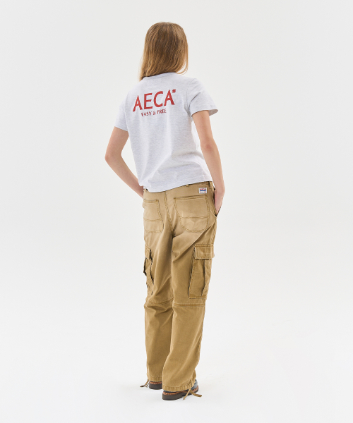 AECA(エイカ)の「AECA SIGNATURE TEE-NAVY(Tシャツ/カットソー・レディース・その他・MEDIUM/LARGE/X-LARGE/W)」の11枚目の写真