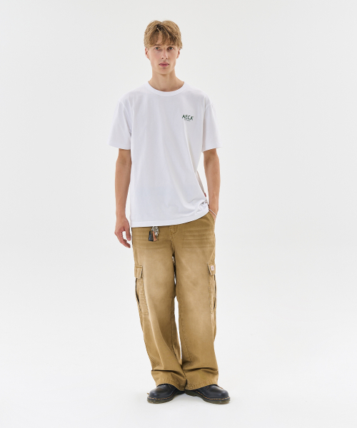 AECA(エイカ)の「AECA SIGNATURE TEE-NAVY(Tシャツ/カットソー・レディース・その他・MEDIUM/LARGE/X-LARGE/W)」の12枚目の写真