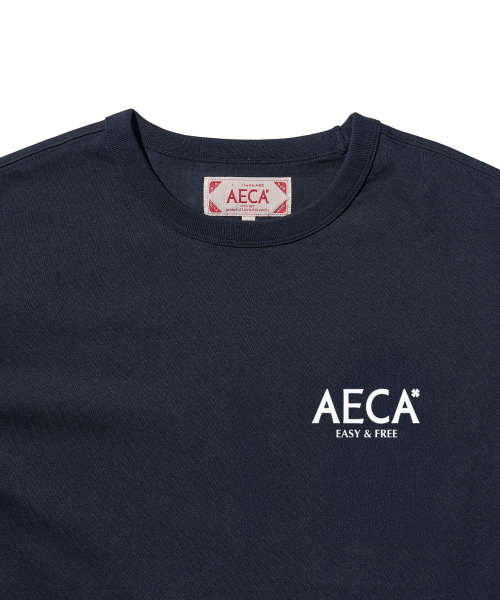 AECA(エイカ)の「AECA SIGNATURE TEE-NAVY(Tシャツ/カットソー・レディース・その他・MEDIUM/LARGE/X-LARGE/W)」の18枚目の写真