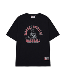 1993STUDIO（1993スタジオ）の「[LG Twins x 1993 Studio] Twins Arch Logo Graphic T-Shirt_Black（Tシャツ/カットソー・メンズ）」