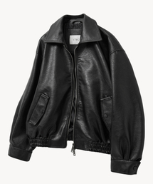 VTWO（ブイツー）の「8272 ウォッシュドレザーシングルジャケット (ブラック)（ライダースジャケット）」