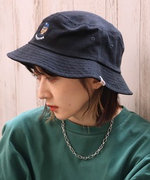 Duckster（ダックスター）の「【DUCKSTER/ダックスター】キャラクター刺繍 バケットハット（ハット）」