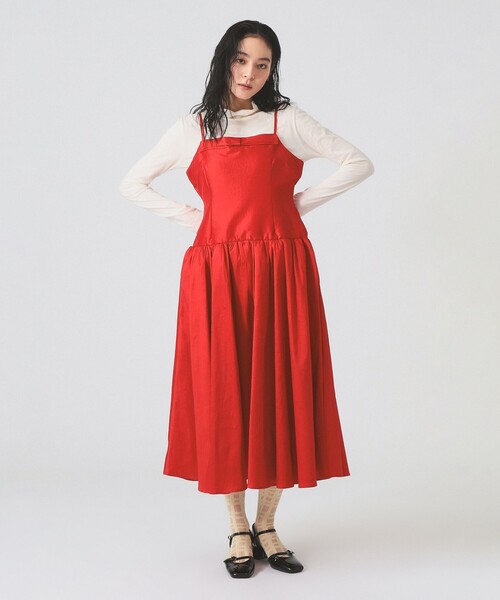 セール】sister jane / Quartet Taffeta Midi Dress（ワンピース