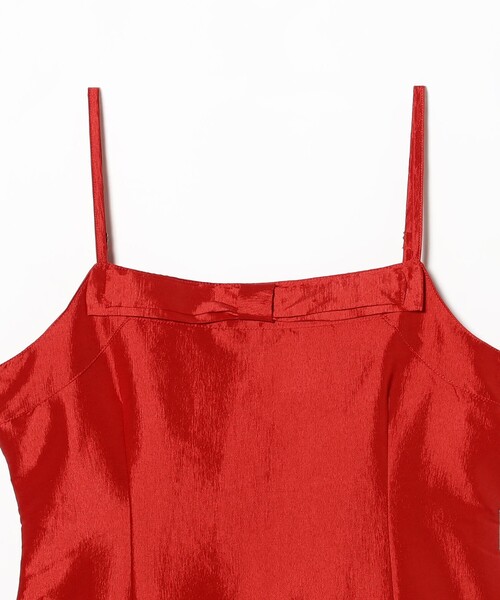 Sister Jane（シスタージェーン）の「sister jane / Quartet Taffeta Midi Dress（ワンピース・レディース・レッド・SMALL）」の6枚目の写真