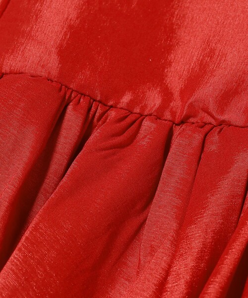 Sister Jane（シスタージェーン）の「sister jane / Quartet Taffeta Midi Dress（ワンピース・レディース・レッド・SMALL）」の10枚目の写真