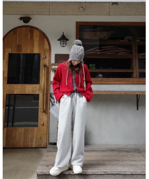 レイヤードニットカーディガン（カーディガン/ボレロ）｜jumelle