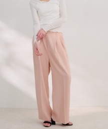 Shelly island | 【SETUP対応】定番タックパンツ(その他パンツ)