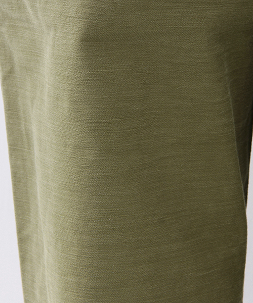 BEAMS BOY（ビームスボーイ）の「BUZZ RICKSON'S × BEAMS BOY / サテンベイカーパンツ（その他パンツ・レディース・オリーブ/ネイビー・ONE SIZE）」の8枚目の写真