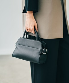 ロゴショルダーレザーミニトートバッグ（トートバッグ）｜Darich