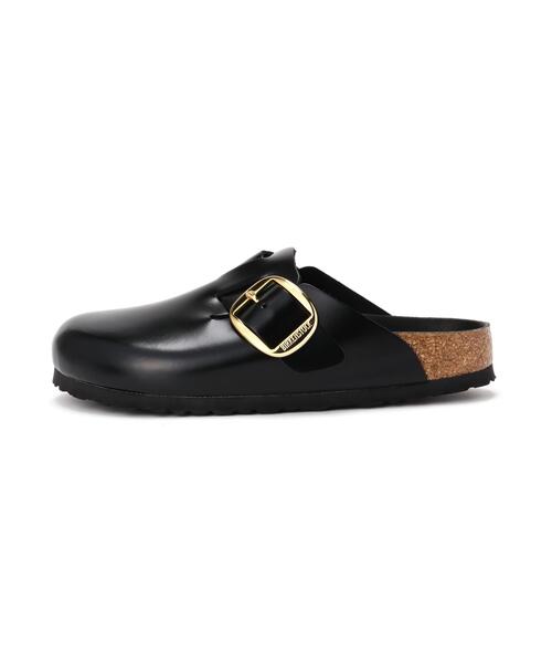 BIRKENSTOCK(ビルケンシュトック)の「【BIRKENSTOCK/ビルケンシュトック】ボストンビッグバックルHEX(スリッポン・レディース・ブラック・38/37/36)」の2枚目の写真