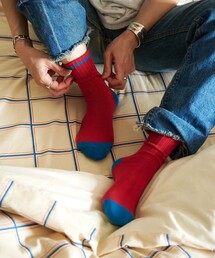 journal standard Furniture （ジャーナルスタンダードファニチャー）の「JSF SOCKS　ラインソックス（ソックス/靴下）」