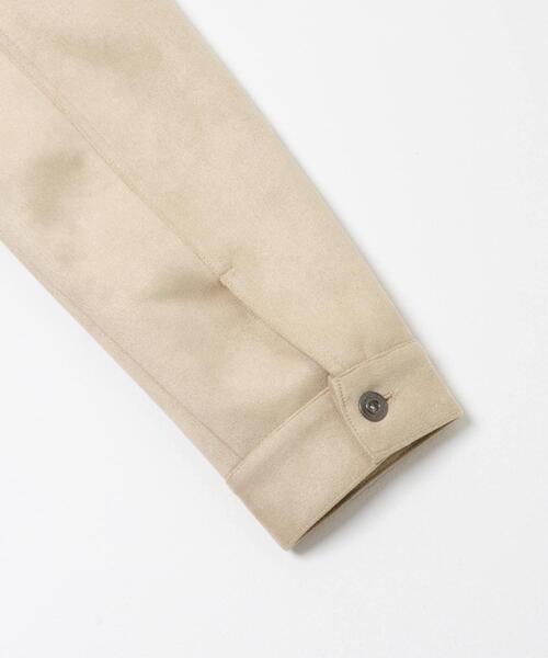 ITEMS URBANRESEARCH（アイテムズ アーバンリサーチ）の「F.S. プリーテッドジャケット（カバーオール・メンズ・ブラック/ベージュ/ダークブラウン・MEDIUM/LARGE）」の11枚目の写真