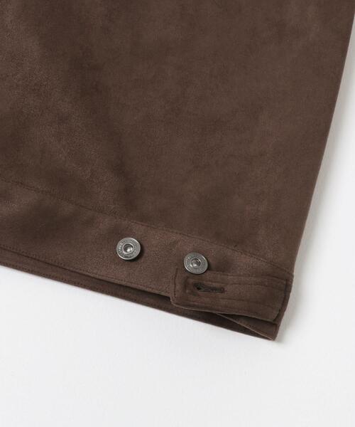 ITEMS URBANRESEARCH（アイテムズ アーバンリサーチ）の「F.S. プリーテッドジャケット（カバーオール・メンズ・ブラック/ベージュ/ダークブラウン・MEDIUM/LARGE）」の21枚目の写真