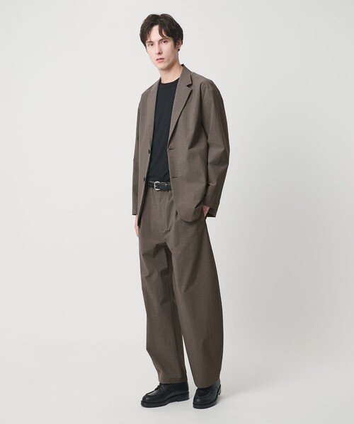 BEAUTY&YOUTH UNITED ARROWS（ビューティーアンドユースユナイテッドアローズ）の「360°MASTER 2.0 カーブ イージーパンツ NO.11 セットアップ対応 ストレッチ 撥水 ウォッシャブル（その他パンツ・メンズ・ブラック/グレー・S/M/L/XL）」の6枚目の写真