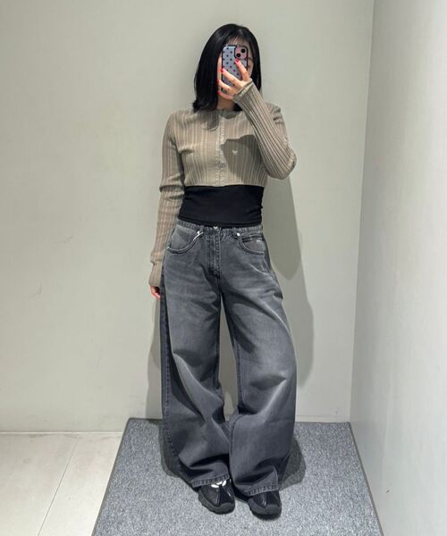 INSILENCE WOMEN(インサイレンスウーマン)の「WスピマコットンUネックスリーブレス BLACK(Tシャツ/カットソー・レディース・その他・SMALL/MEDIUM)」の7枚目の写真