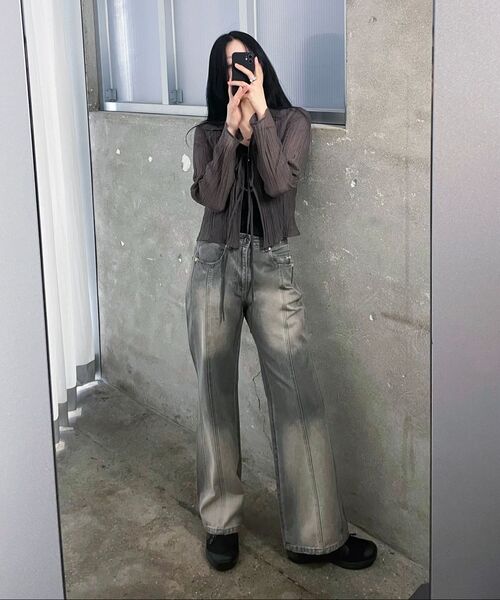 INSILENCE WOMEN(インサイレンスウーマン)の「WスピマコットンUネックスリーブレス BLACK(Tシャツ/カットソー・レディース・その他・SMALL/MEDIUM)」の9枚目の写真